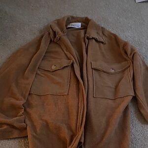 Women’s gauze button down